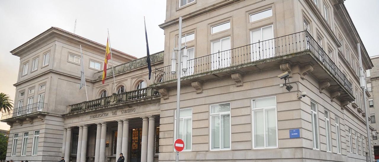 Edificio de la Subdelegación del Gobierno en Pontevedra
