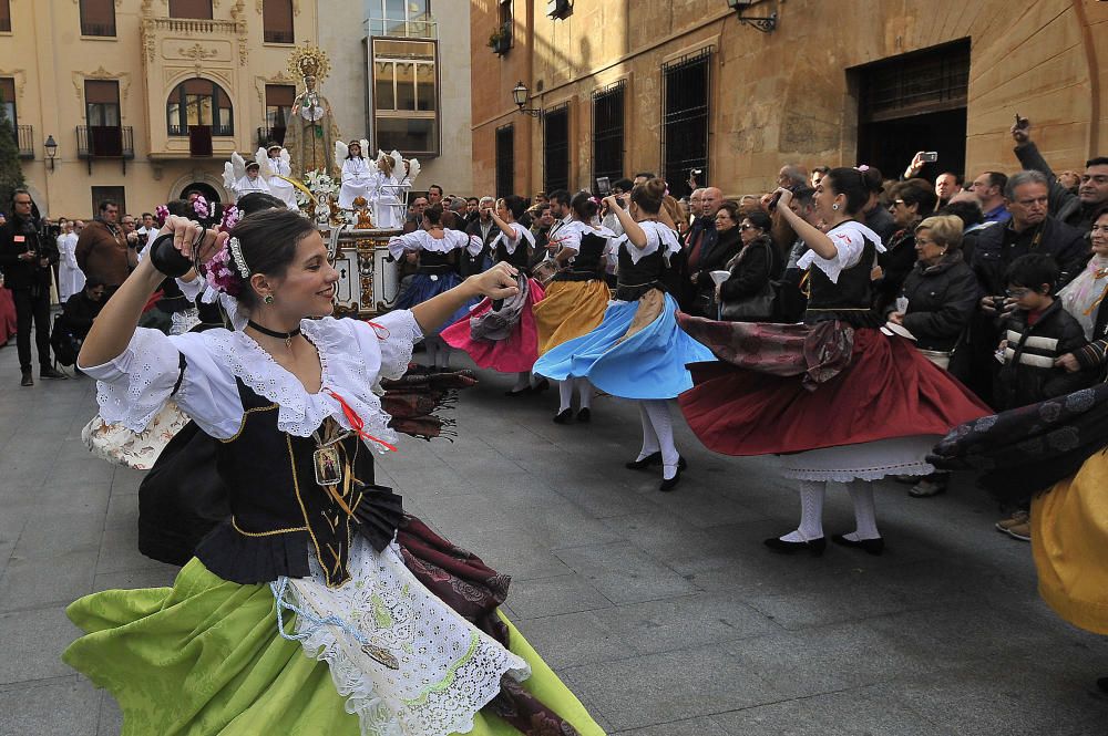 La procesión de la Venida de la Virgen de Elche