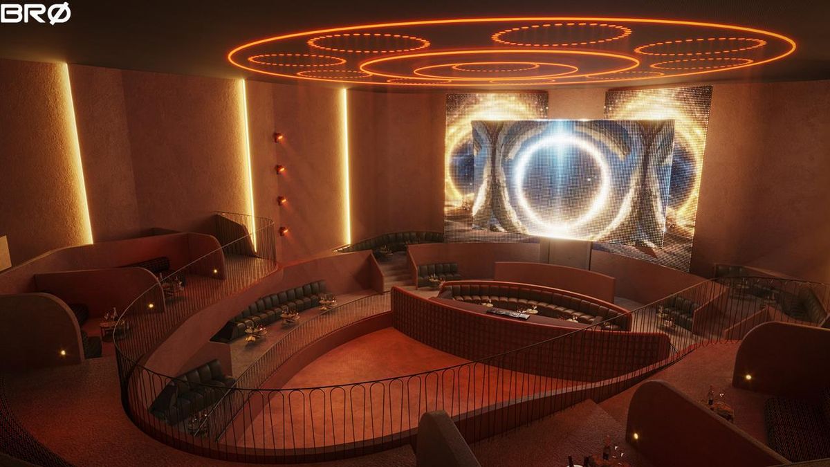 Brø tendrá es un espacio modular y versátil.