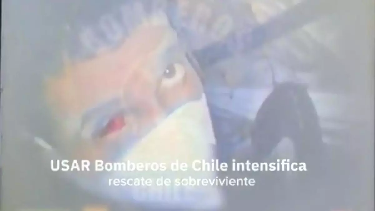 La carrera contrarreloj para salvar a Hernán atrapado con vida bajo los escombros