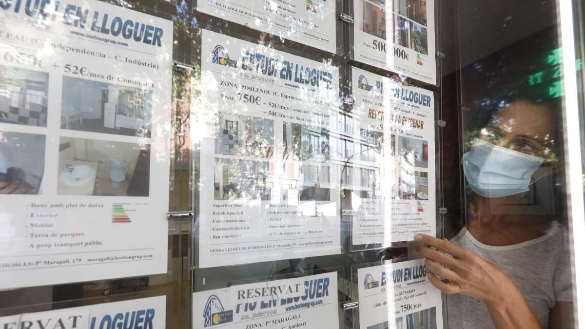 La Cambra de la Propietat atribueix a la Covid la baixada dels lloguers