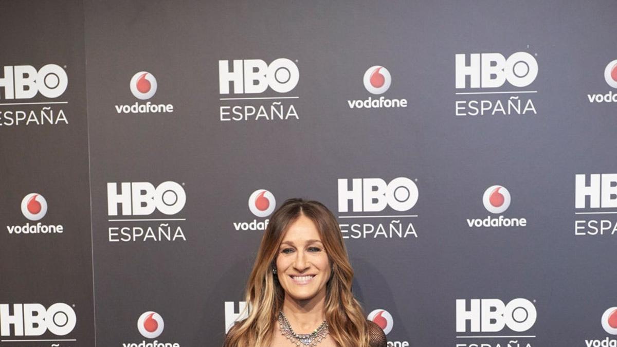 Sarah Jessica Parker presenta HBO con un vestido de 30 euros