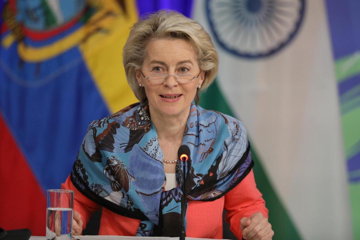 Ursula Von Der Leyen, presidenta de la Comisión Europea