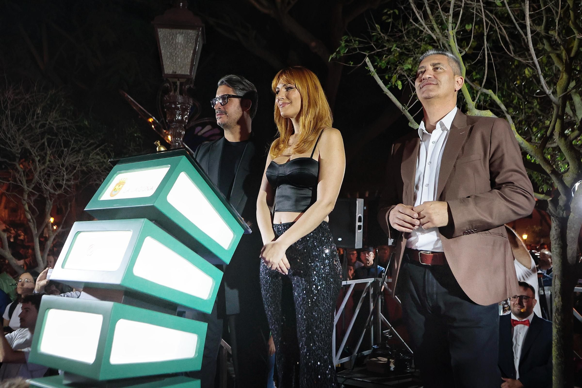 Encendido del alumbrado navideño de La Laguna