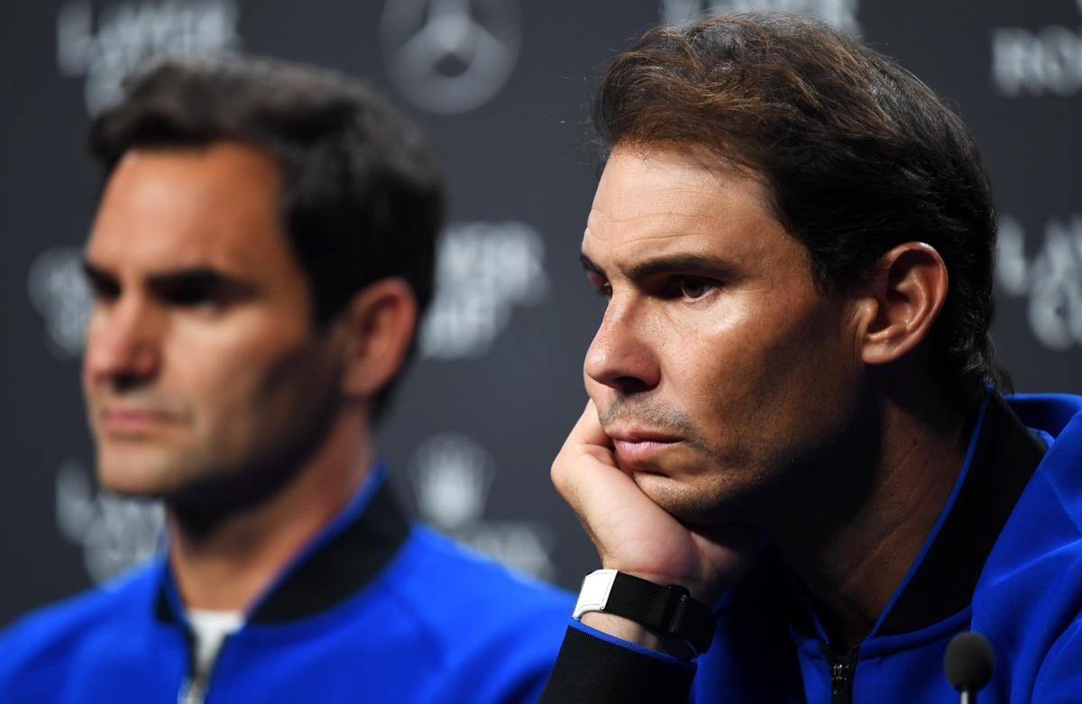 Nadal, sobre Federer: "Es el ciclo normal de la vida"