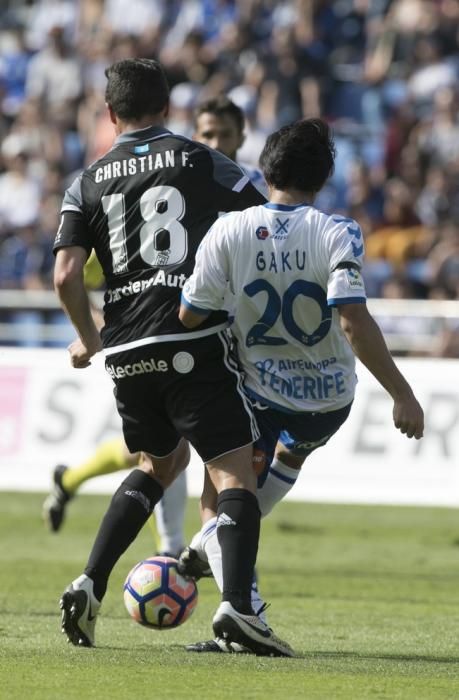 02/04/2017 DEPORTES  fútbol segunda división  temporada 2016-2917 16/17  CD Tenerife Oviedo estadio Heliodoro Rodríguez López