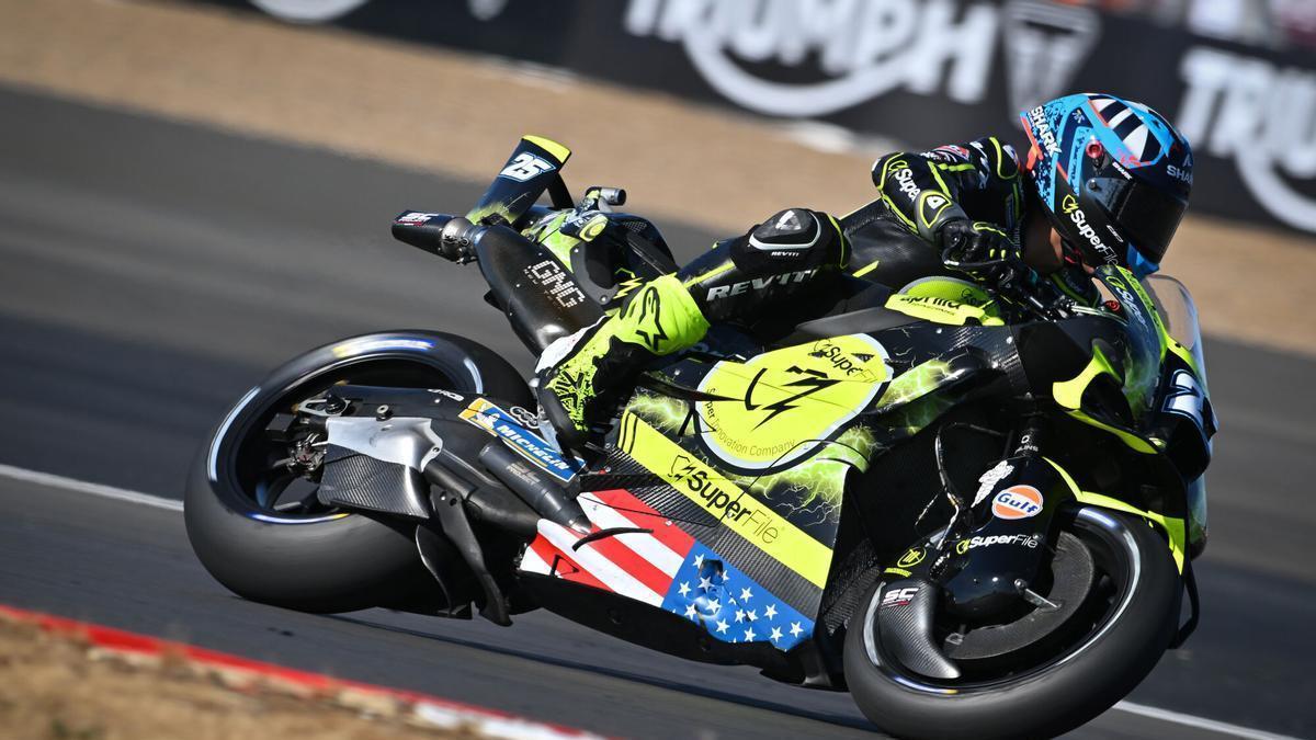 Raúl Fernández, en Silverstone