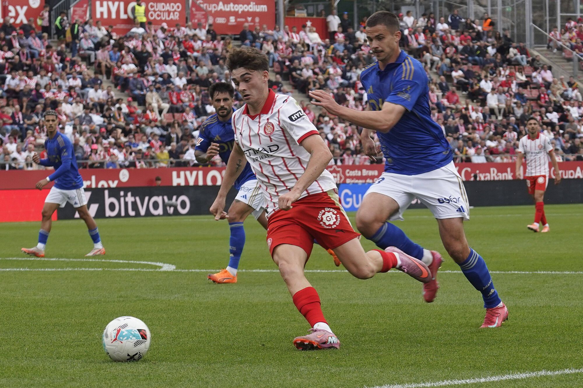 Les imatges del Girona - Reial Oviedo
