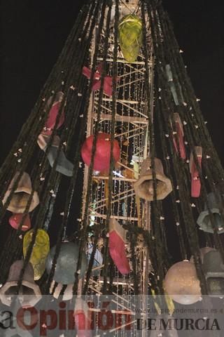 Encendido del Gran Árbol de Navidad de la Plaza Circular de Murcia