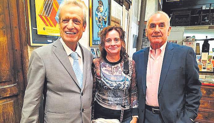Eduardo Gamero, Antonia Cortés y Miguel Á. Bermúdez.