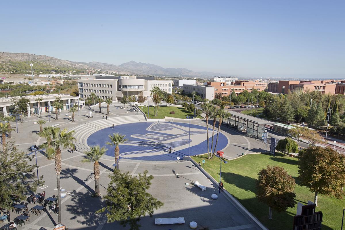 Agora de la Universitat Jaume I.