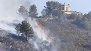 El fuego acecha la Ribera en pleno invierno