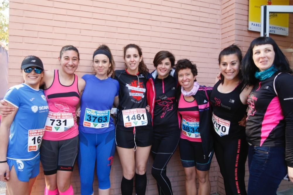 Media Maratón de Murcia: Ambiente en la salida