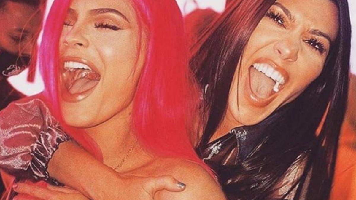 Kylie y Kourtney proyecto juntas