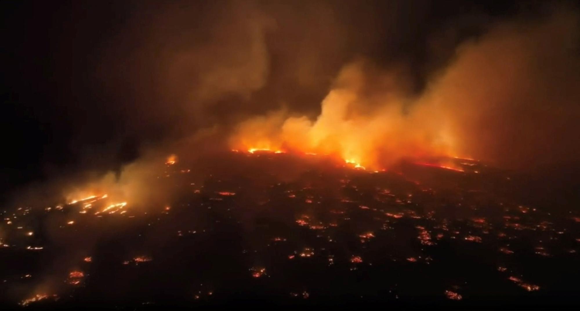 Les imatges dels incendis de Hawaii