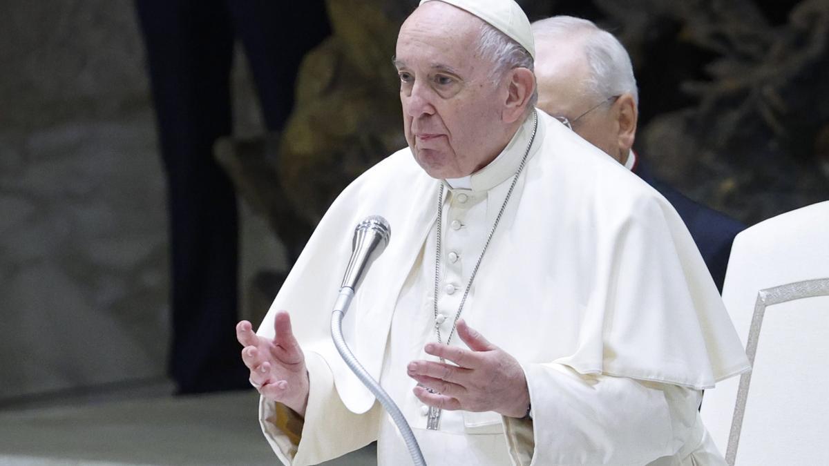 El Papa Francisco, durante una misa.