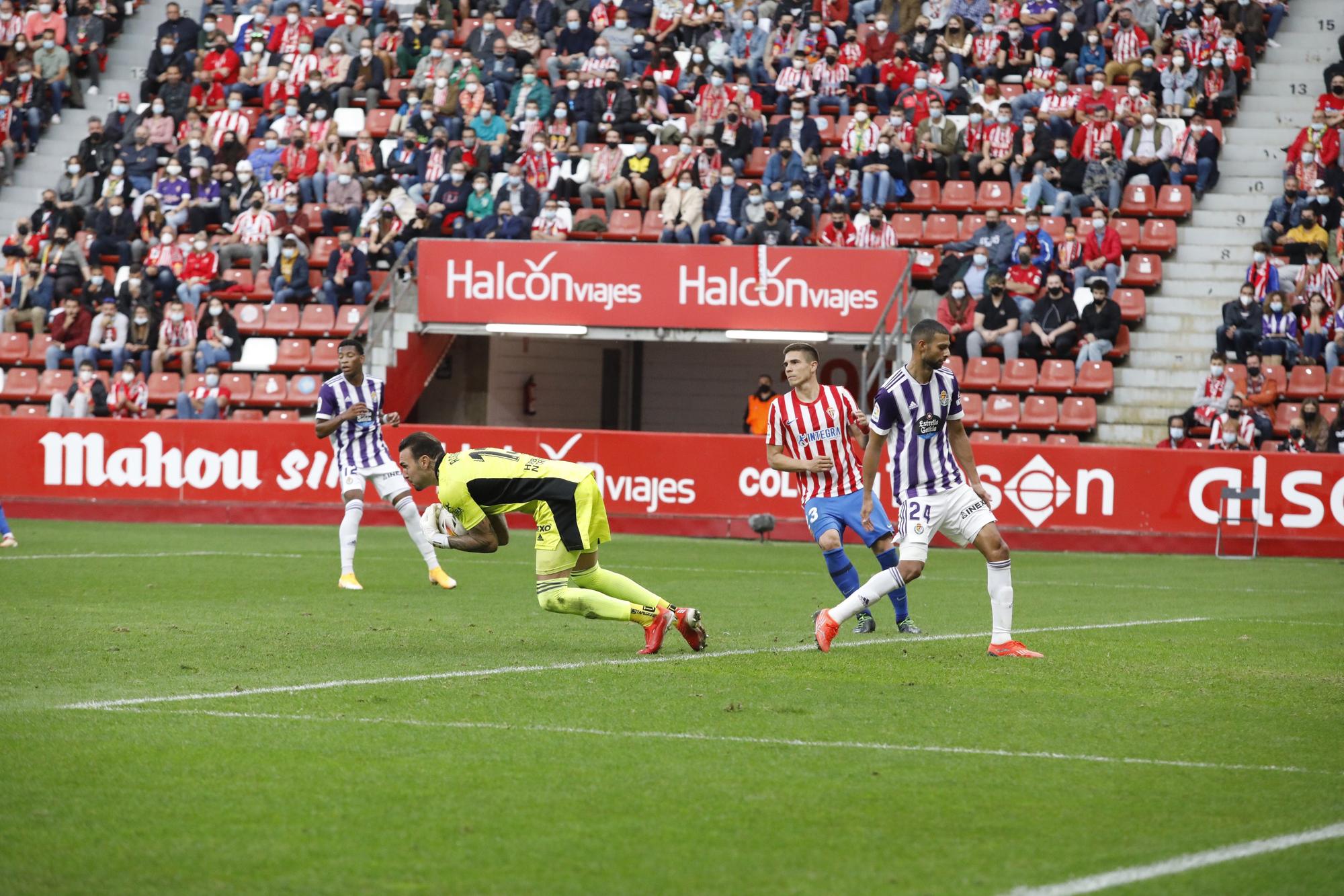 Sporting - Valladolid, en imágenes