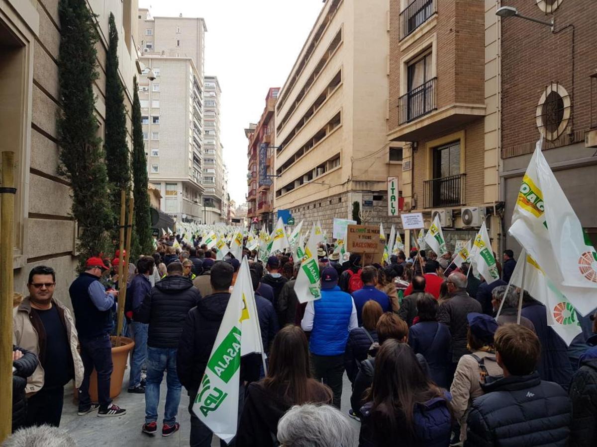 Así te hemos contado la manifestación del campo en la Región