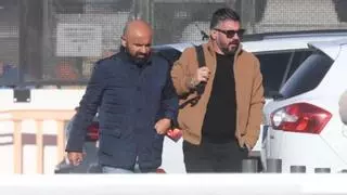 Gattuso se despide de los jugadores en Paterna