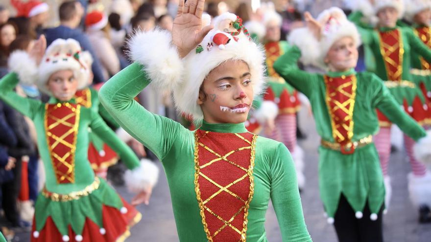 Desfile de Papá Noel en Murcia
