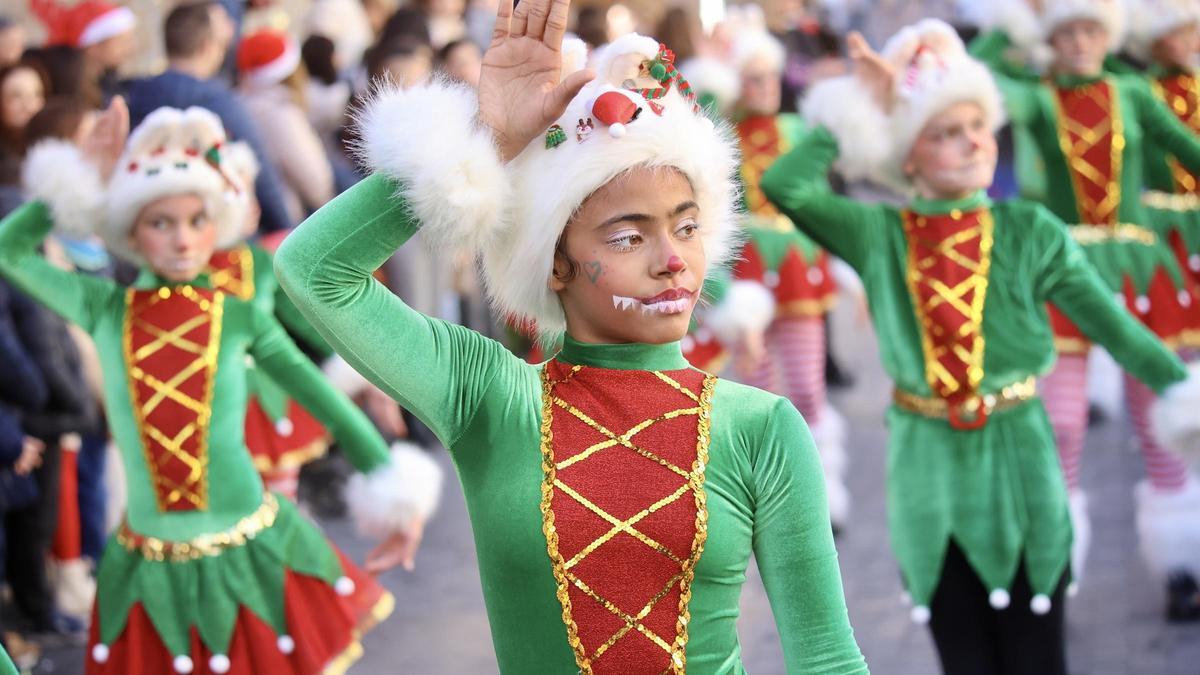 Desfile de Papá Noel en Murcia