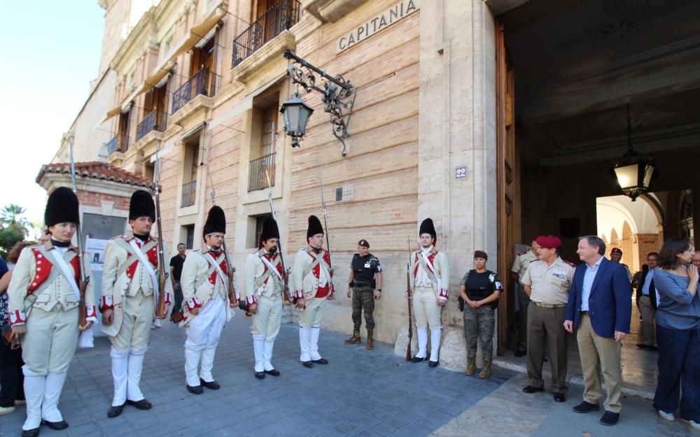 Visitas y actos en la sede de Capitanía