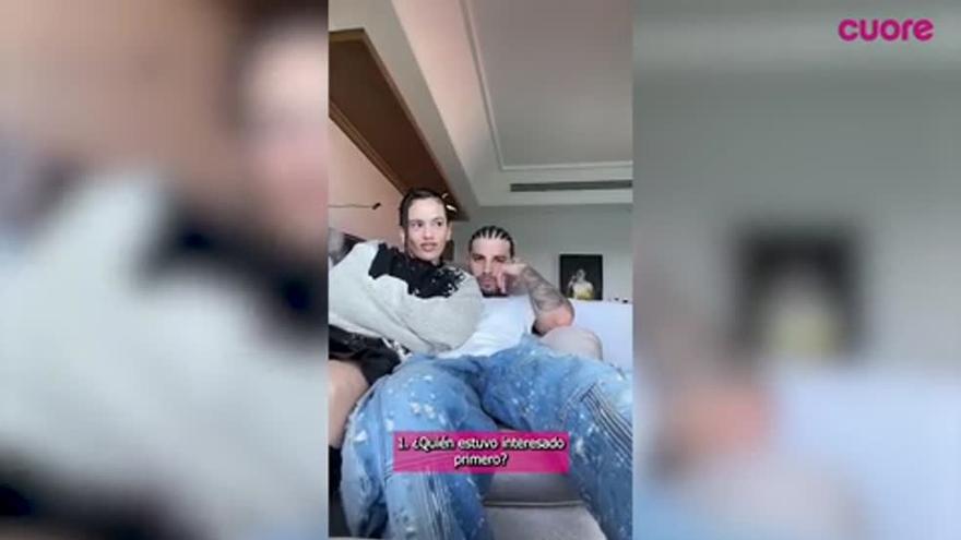 Rosalía y Rauw Alejandro dan detallitos de su relación a través de un TikTok