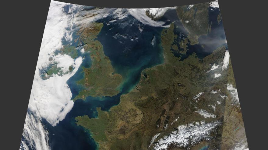 Europa sin nubes entre el 23 y 27 de febrero.