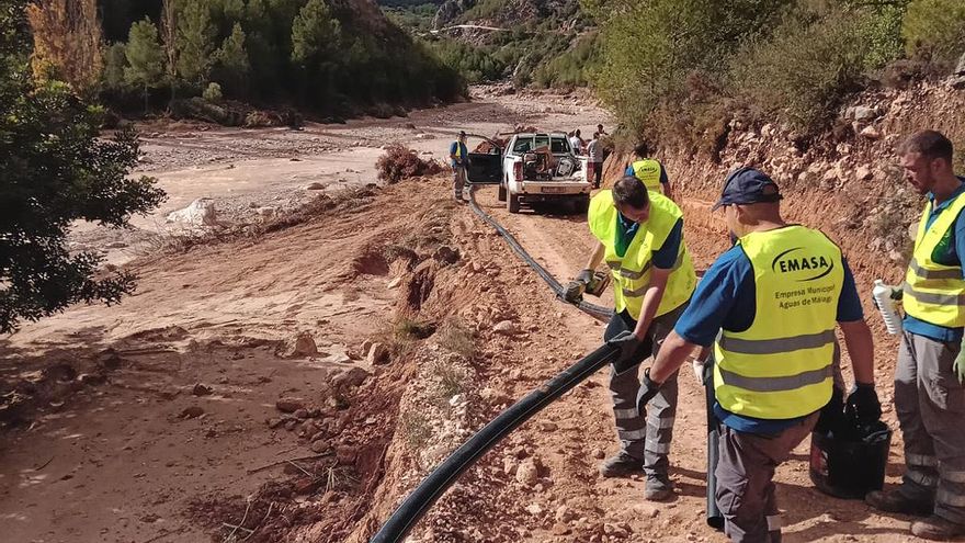 La Diputació instala tres quilómetros de tubería para abastecer Sot de Chera de agua potable