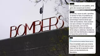 "Es un chollo": un chat de cientos de bomberos alienta el rechazo a la reserva femenina en el cuerpo