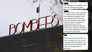 Una imagen del parque de Bombers de Badalona