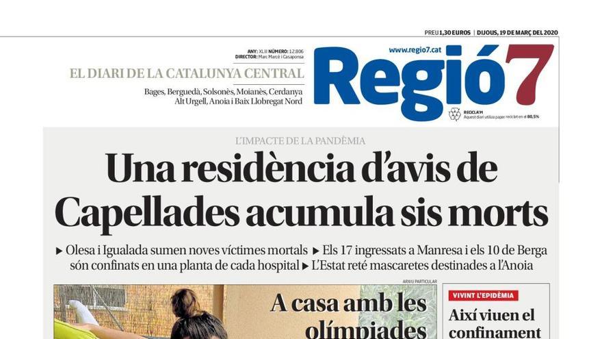 Què diuen els titulars en paper d&#039;aquest dijous?