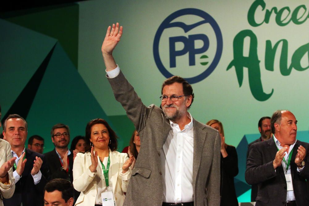 Clausura del congreso regional del PP-A