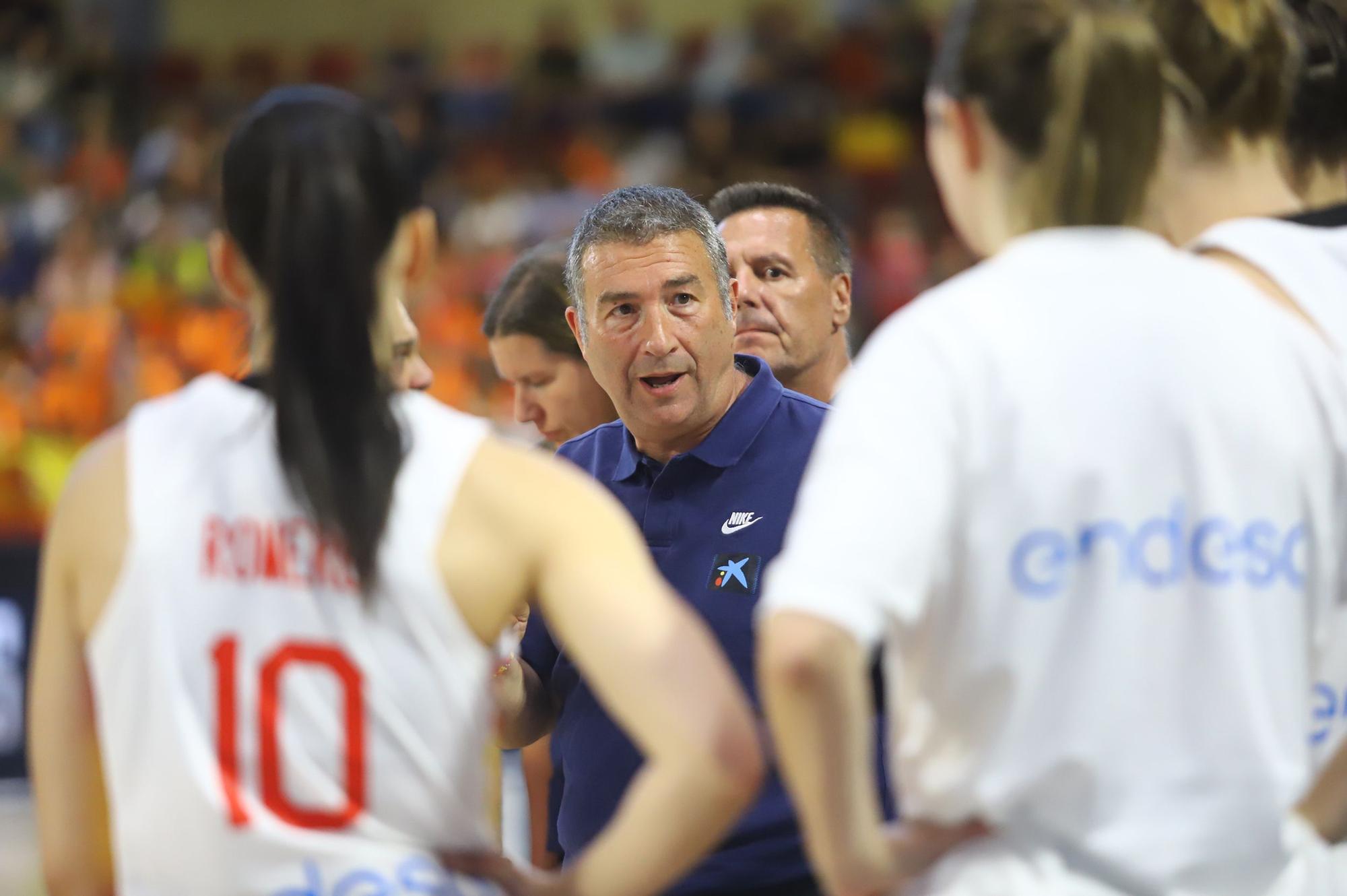 La selección española femenina de baloncesto ante Bélgica, en imágenes