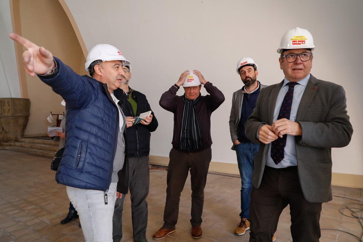 Las obras de conservación de la iglesia de San Juan, a paso acelerado