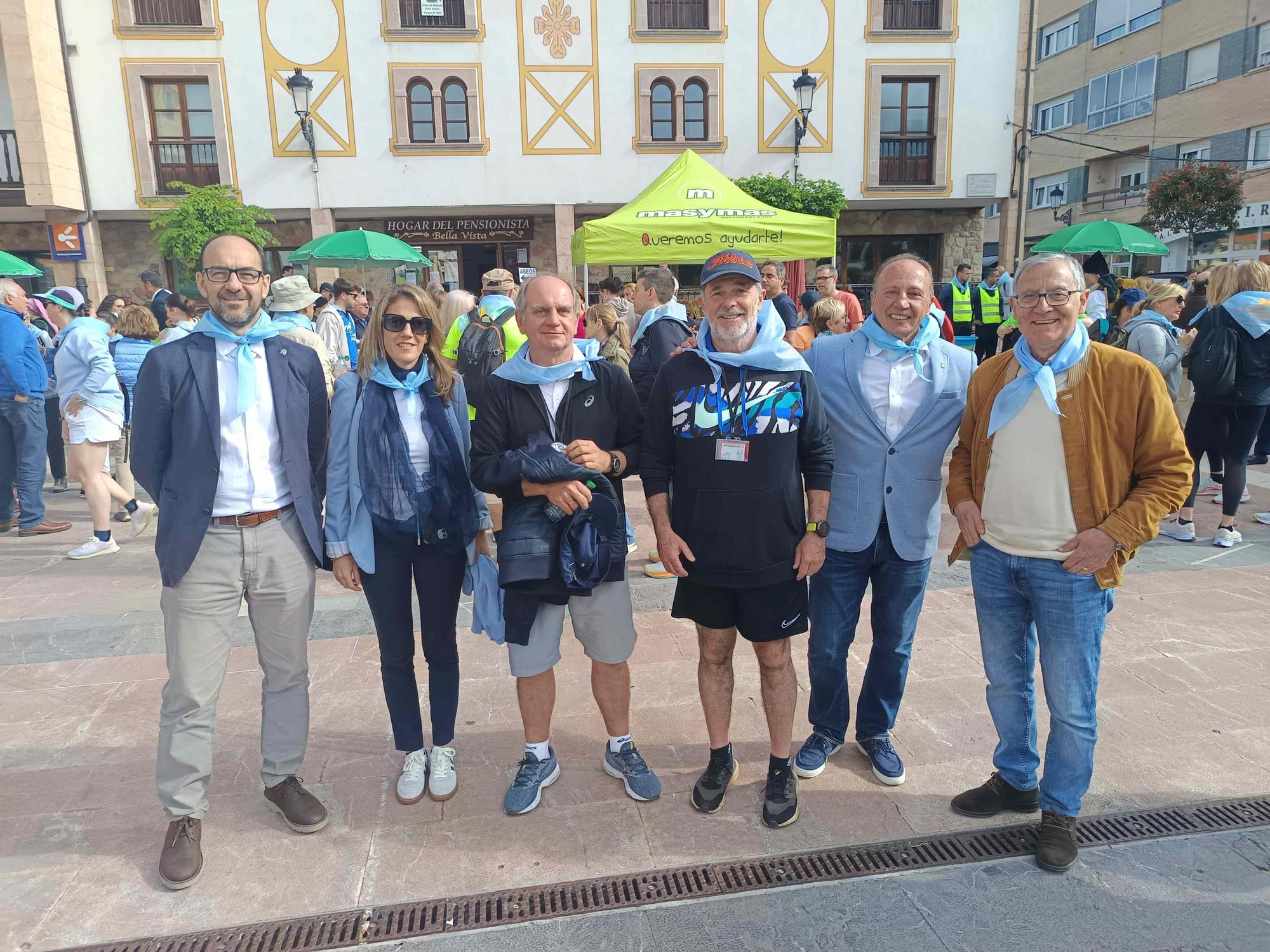 En imágenes: Así fue la última etapa de la XLV Marcha a pie del Centro Asturiano de Oviedo al santuario mariano de Covadonga,