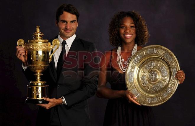 Federer y Serena Williams ganadores del 2009