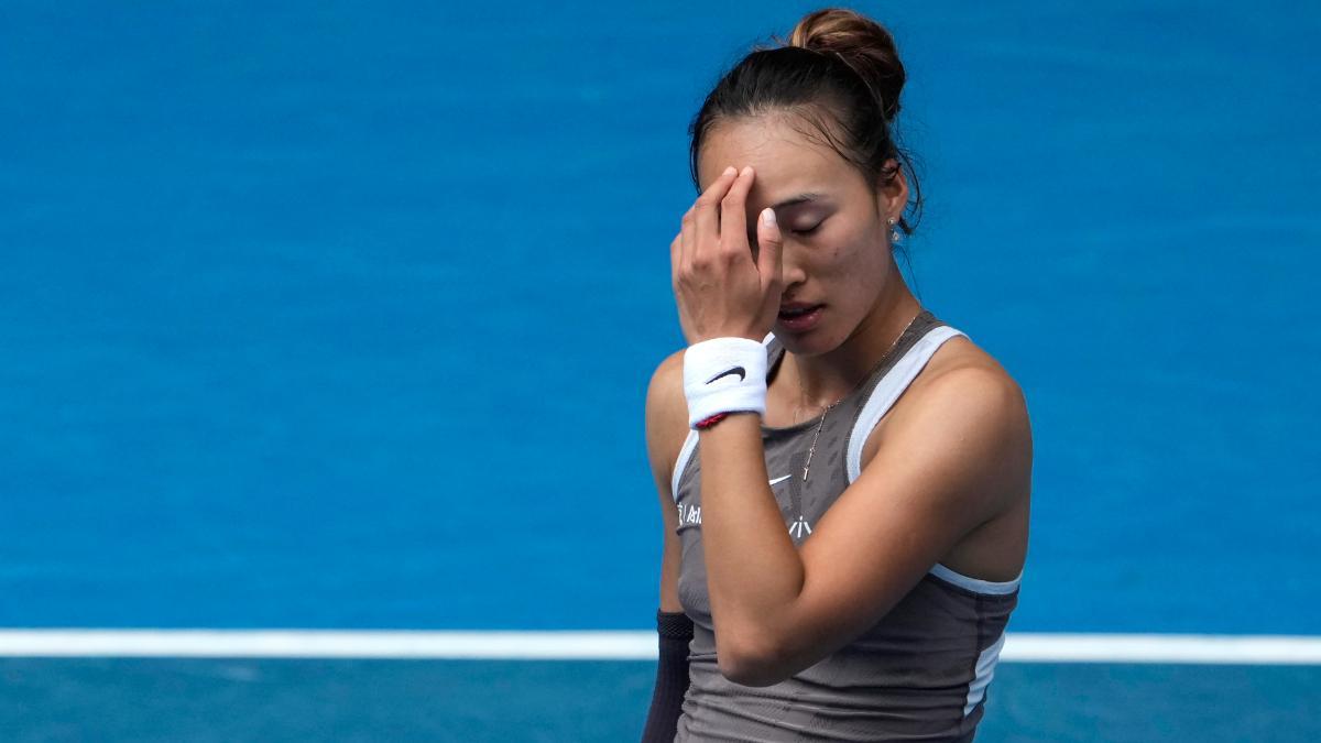 Zheng Qinwen eliminada en Australia