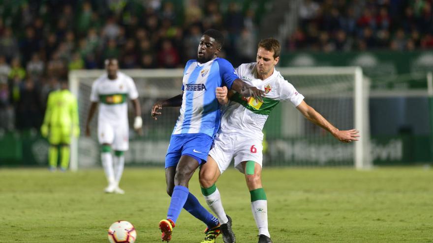 N´Diaye jugó contra el Elche recién llegado de jugar con su selección