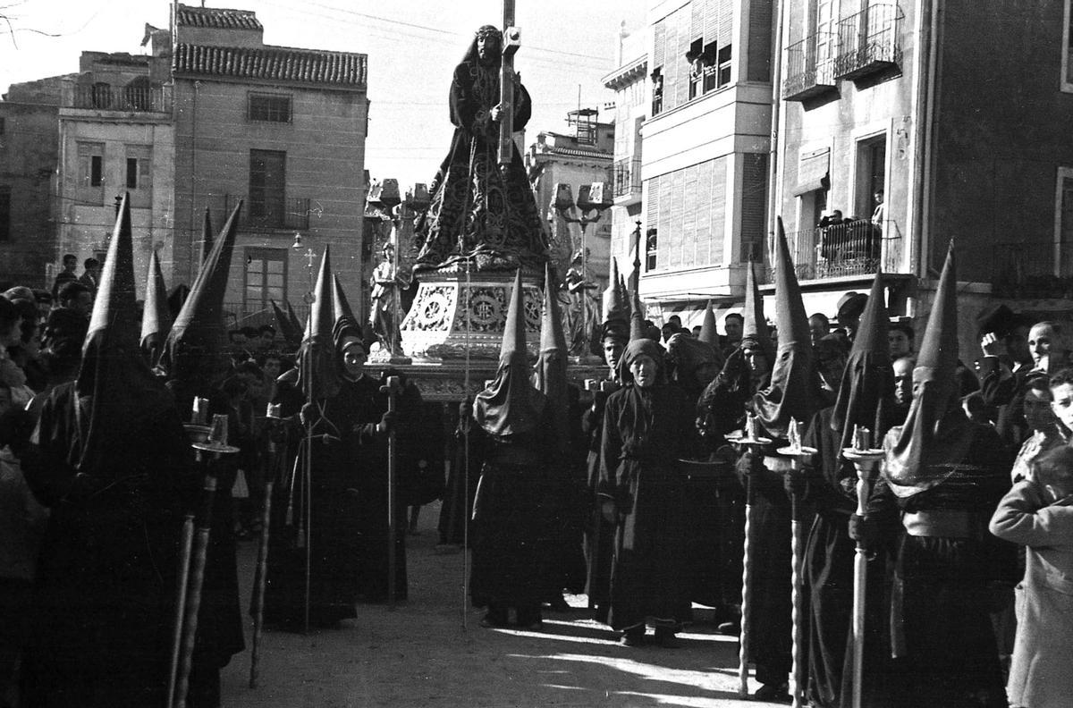 Romería de Nuestro Padre Jesús en los años cincuenta