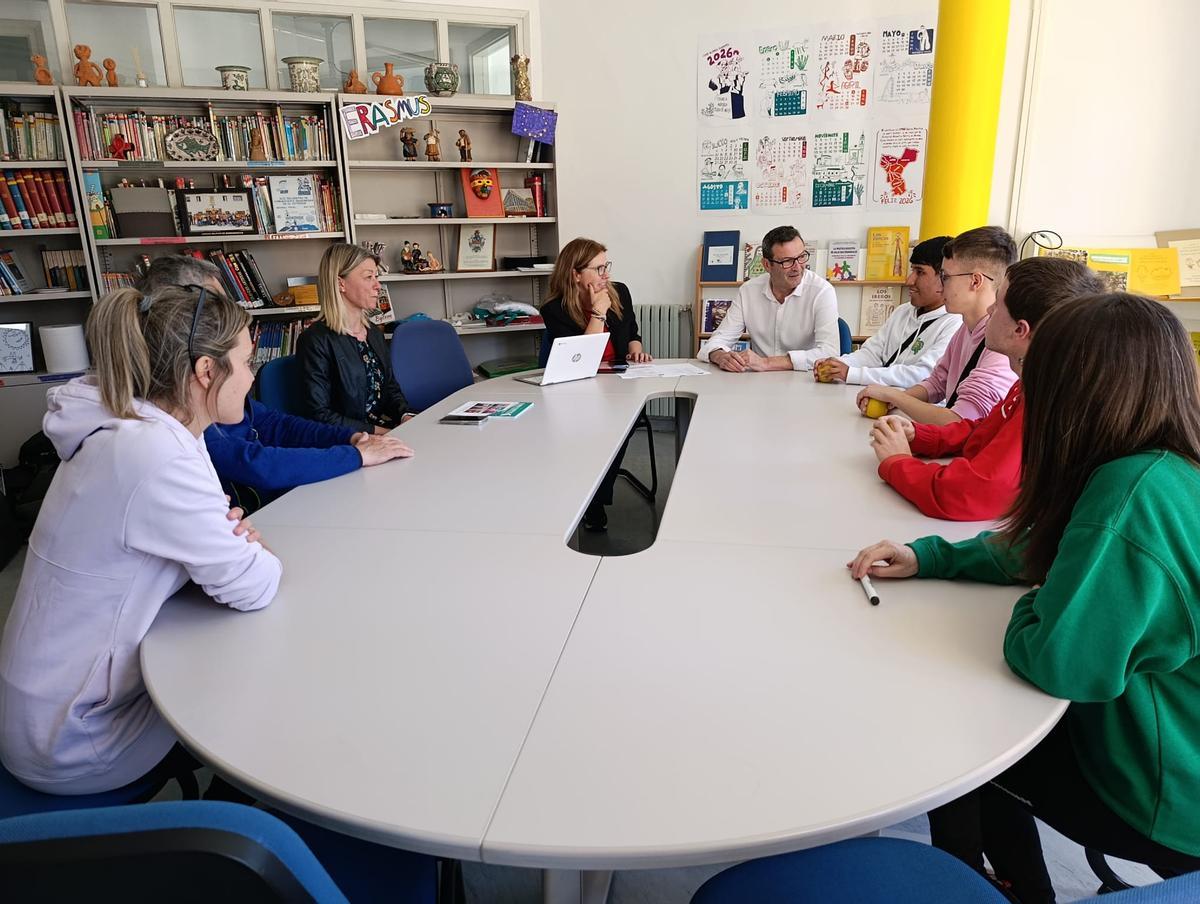 Intercambio educativo inclusivo: alumnos y docentes de Italia visitan el Colegio de Educación Especial Gloria Fuertes de Andorra
