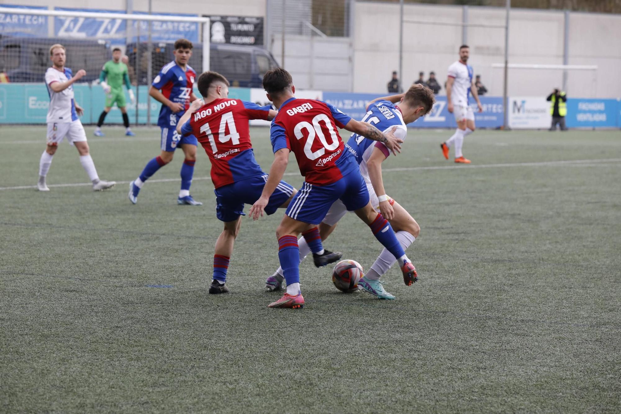 EN IMÁGENES: Así ha sido la victoria del Avilés en el derbi asturiano ante el Langreo