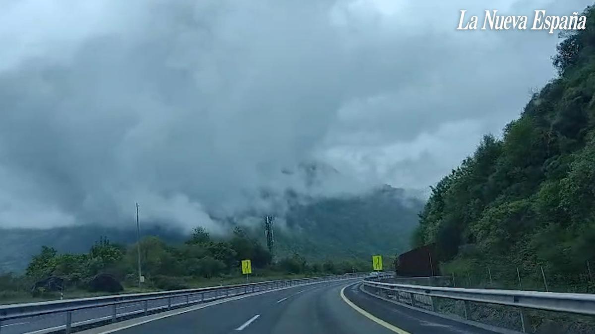 VÍDEO: Continúan las obras en la autopista del Huerna