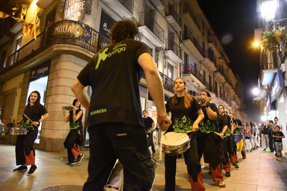 Marxa de torxes a Manresa