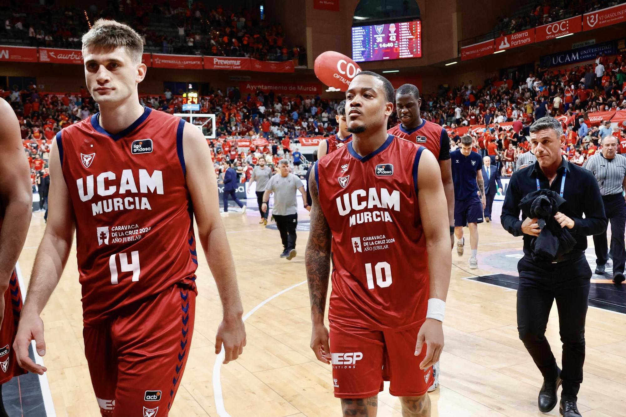 Las imágenes del UCAM Murcia - Valencia