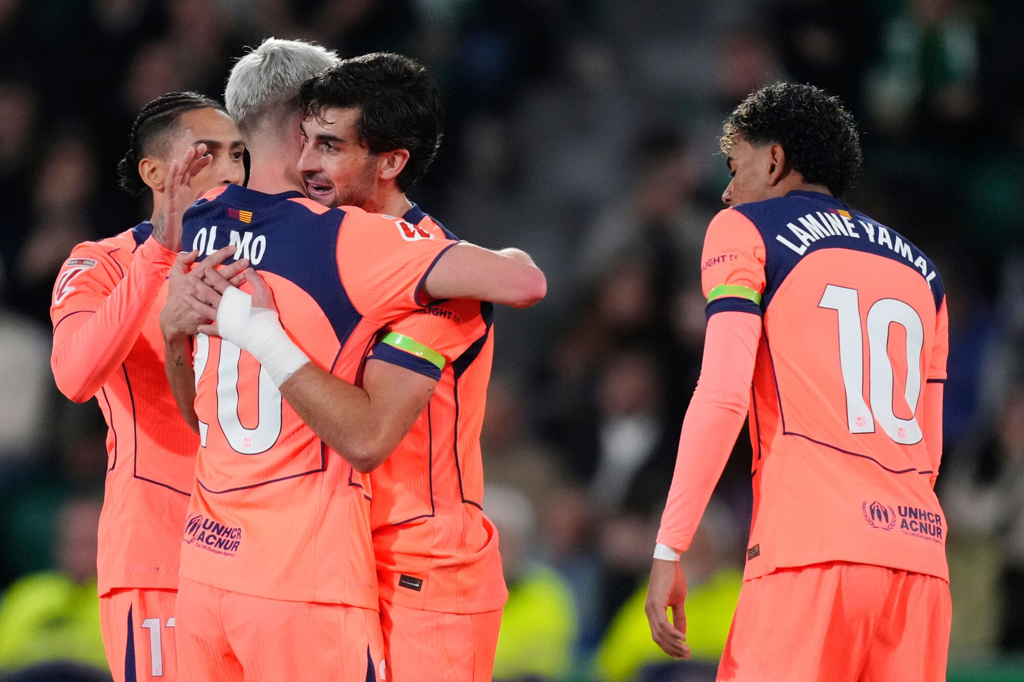 El 1x1 del Barça contra el Elche al descanso