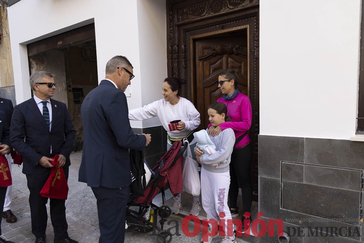 Corporación, Cofradía y Bandos realizan la 'Pedimenta' en Caravaca