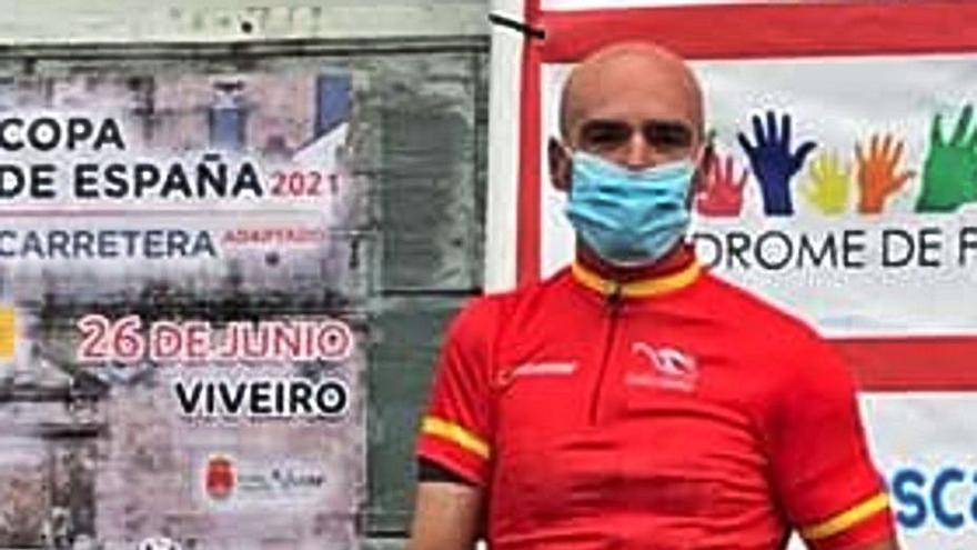 Ciclismo | El zamorano Anderson Prieto se sitúa líder de la Copa de España de ciclismo adaptado