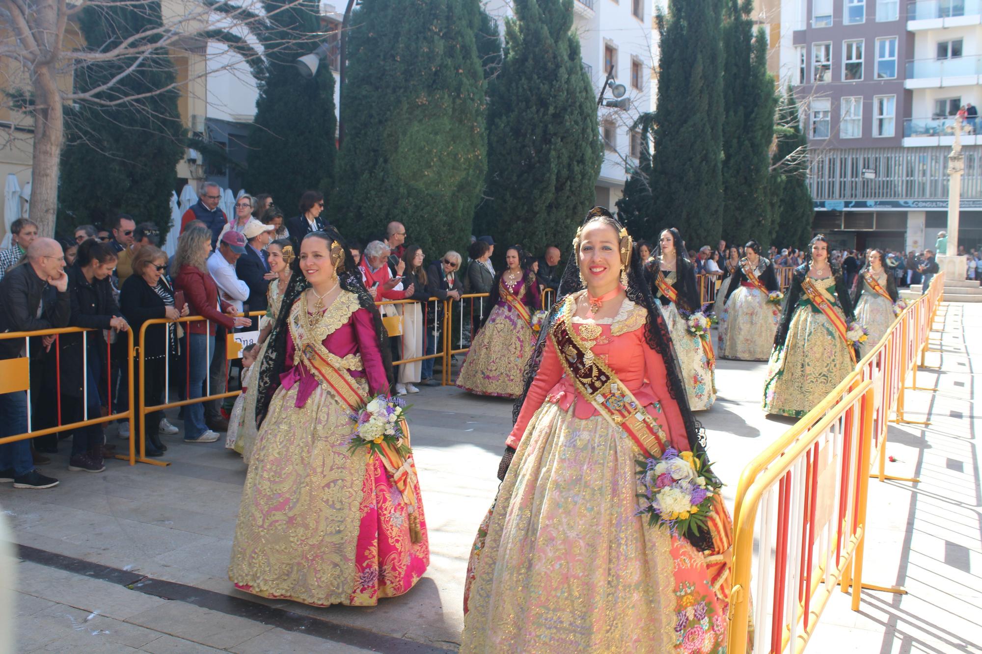 Las mejores imágenes de la Ofrenda de Dénia de 2023