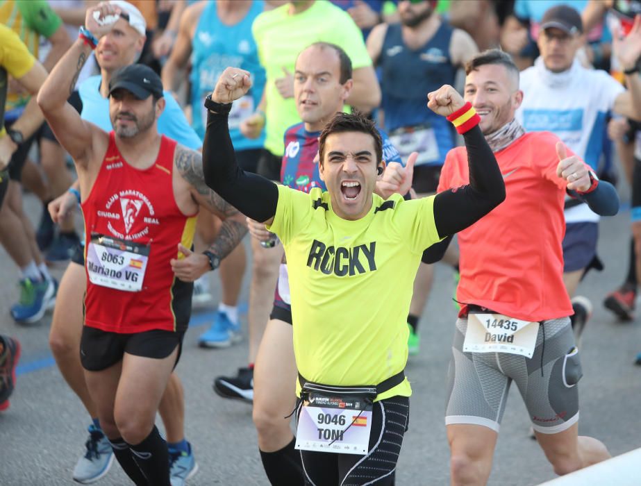 Búscate: Las imágenes del Maratón Valencia 2019